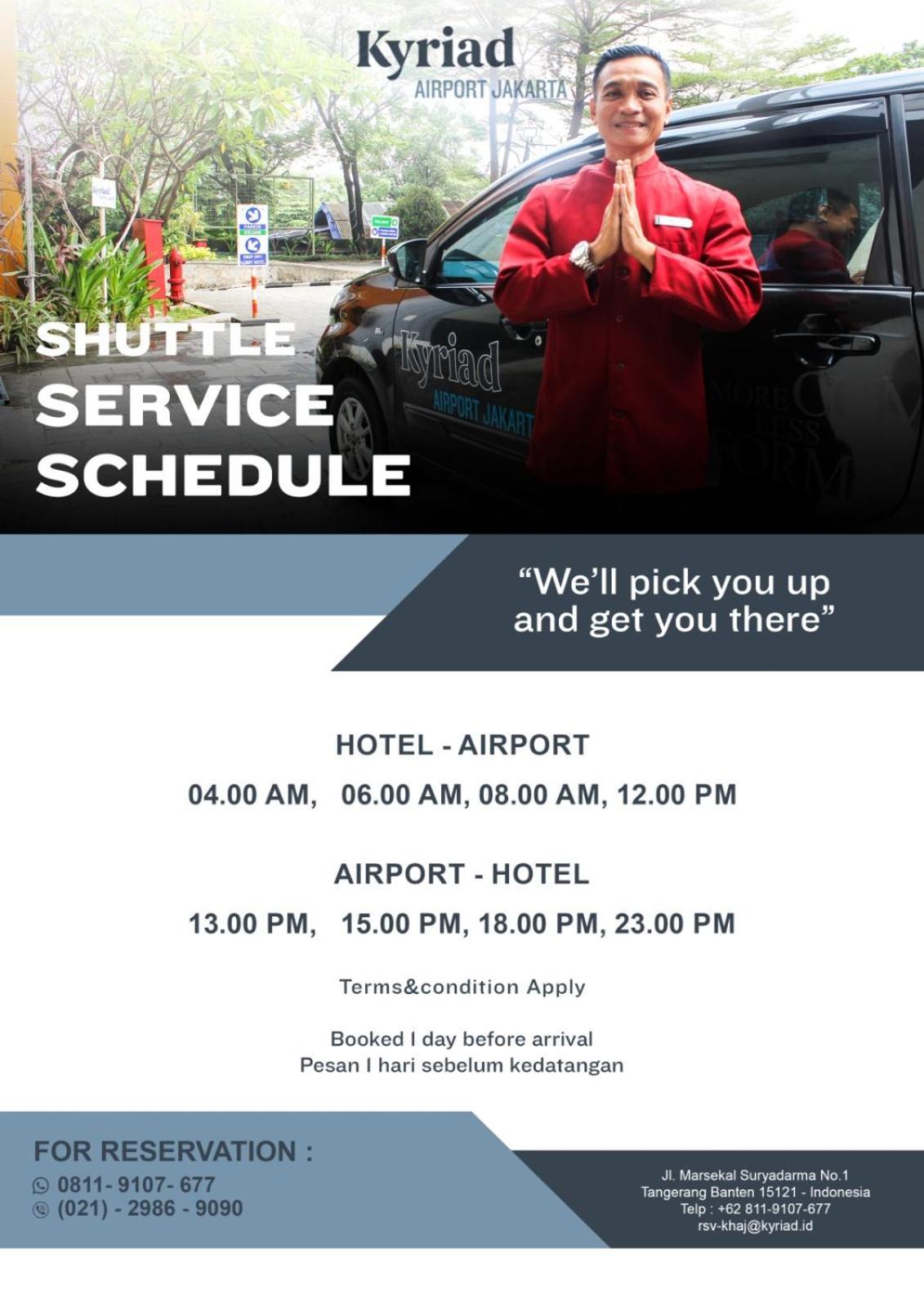 Kyriad Hotel Airport Jakarta Tangerang Esterno foto